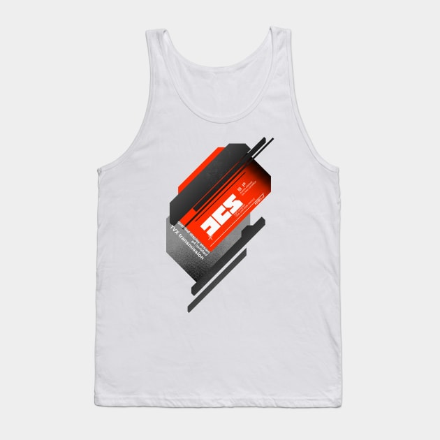 DCS.crp5 Tape Tank Top by visionvortex